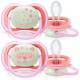 Philips Avent Chupeta Ultra Air Silicone 6-18M Girl