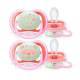 Philips Avent Chupeta Ultra Air Silicone 0-6M Girl