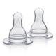 Medela Tetina Silicone Fluxo Lento 2 tetinas